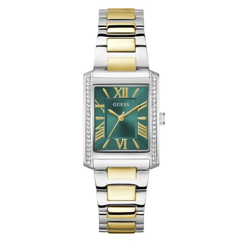 Guess Damen Uhr Armbanduhr Bonnie GW0874L2 Edelstahl bicolor