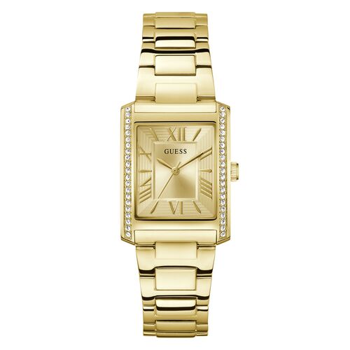 Guess Damen Uhr Armbanduhr Bonnie GW0874L4 Edelstahl gold