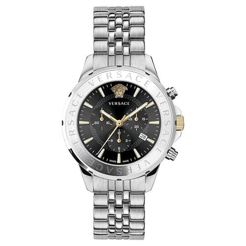 Versace Herren Uhr Armbanduhr Chronograph Signature VEV601523 Edelstahl