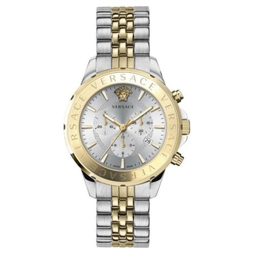 Versace Herren Uhr Armbanduhr Chronograph Signature VEV601623 Edelstahl