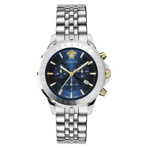 Versace Herren Uhr Armbanduhr Chronograph Signature VEV601923 Edelstahl