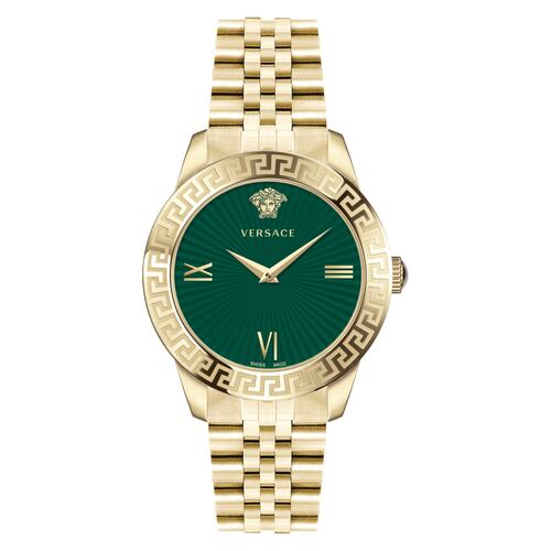 Versace Damen Uhr Armbanduhr Edelstahl Greca VEVC00619