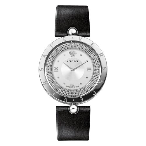 Versace Damen Uhr Armbanduhr Eon VE7901023 Leder
