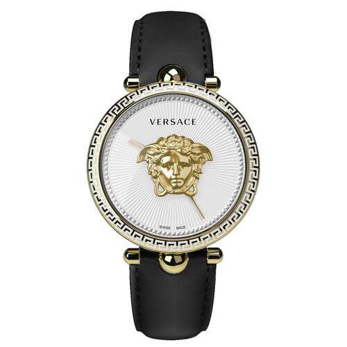 Versace Damen Uhr Armbanduhr Palazzo Empire VCO140017 Leder