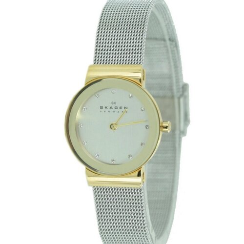 Skagen Damen Uhr Armbanduhr Slimline Edelstahl 358SGSCD