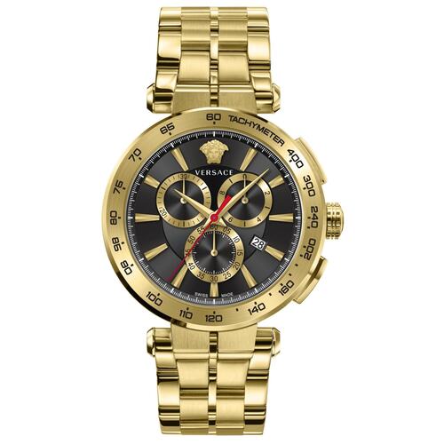 Versace Herren Uhr Armbanduhr Chronograph AION VE6CA0623 Edelstahl