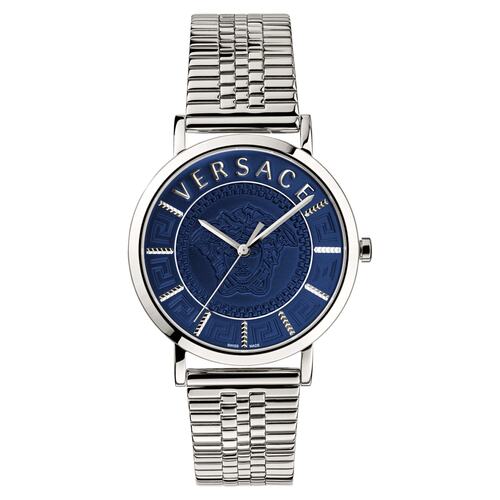 Versace Herren Uhr Armbanduhr V-ESSENTIAL VEJ400821 Edelstahl