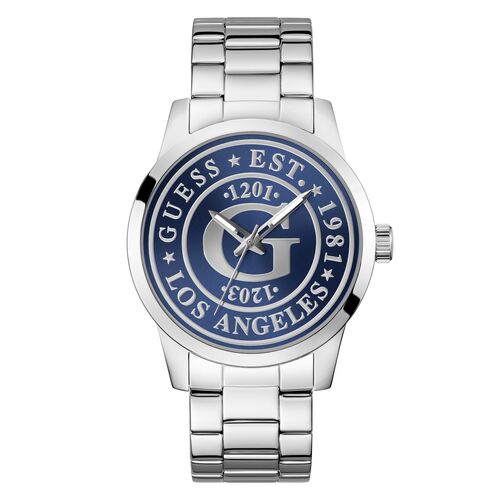 Guess Herren Uhr Armbanduhr Collegiate G GW0888G1 Edelstahl
