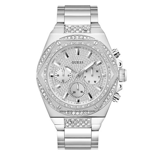 Guess Herren Uhr Armbanduhr FURY GW0899G1 Edelstahl