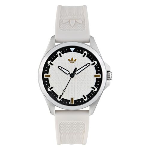 Adidas Unisex Uhr ICONIC ONE Silikon wei� AOFH25002
