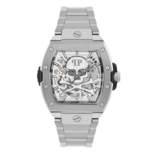 Philipp Plein Herren Uhr Automatik THE $KELETON 2.0 PWJFA0425 Edelstahl