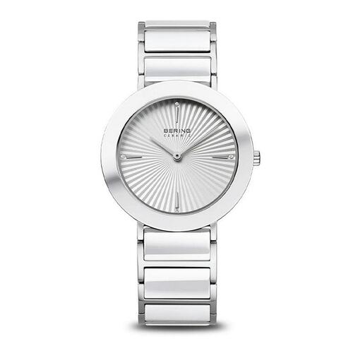 Bering Damen Uhr Armbanduhr Classic Ceramic - 11435-753 Edelstahl