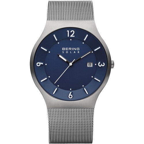 Bering Herren Uhr Armbanduhr Solar Classic - 14440-007 Edelstahl
