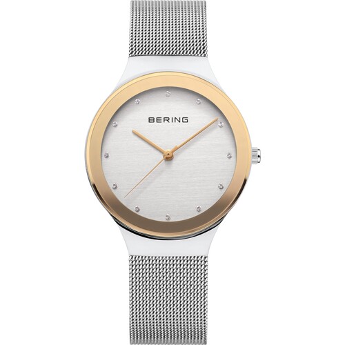Bering Damen Uhr Armbanduhr Classic - 12934-010 Edelstahl