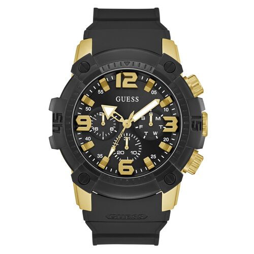 Guess Herren Uhr Armbanduhr LINEBACKER GW0911G3 Silikon
