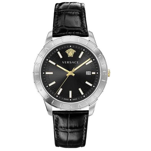 Versace Herren Uhr Armbanduhr Univers VE2C00221 Leder