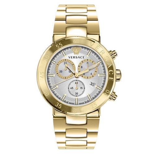 Versace Herren Uhr Armbanduhr Chronograph URBAN MYSTIQUE VEPY00820 Edelstahl