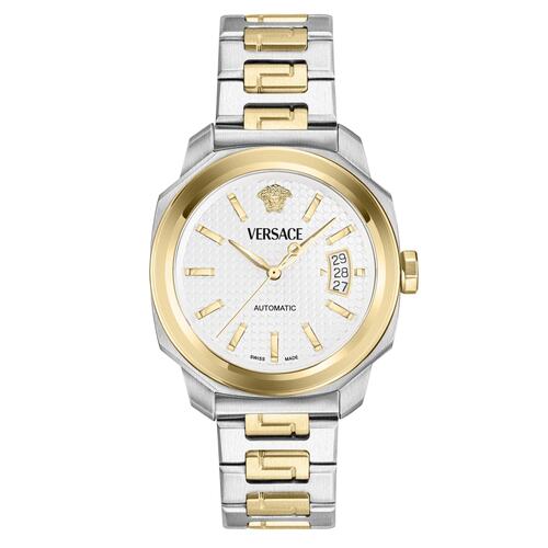 Versace Herren Uhr Armbanduhr Automatik Edelstahl DYLOS VEAG00624