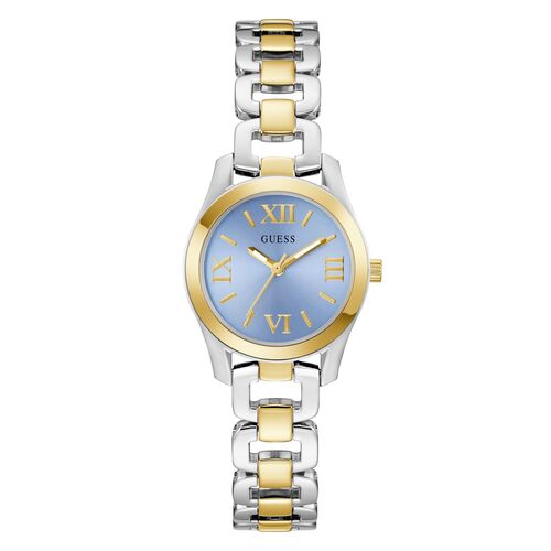 Guess Damen Uhr Armbanduhr VEDA GW0927L3 Edelstahl bicolor