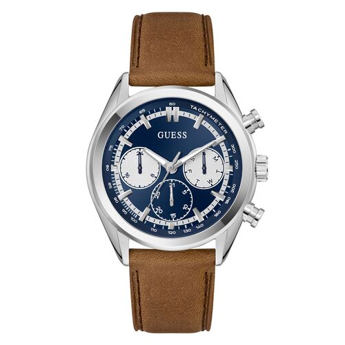 Guess Herren Uhr Armbanduhr DAWSON GW0972G1 Leder
