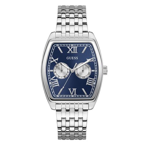 Guess Herren Uhr Armbanduhr GABRIEL GW0975G1 Edelstahl silber