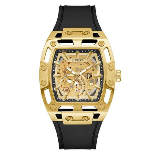 Guess Herren Uhr Armbanduhr Automatik PHOENIX GW0980G2 Silikon