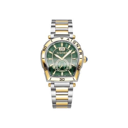 Aigner Herren Uhr Trapani Edelstahl bicolor AGW.262004