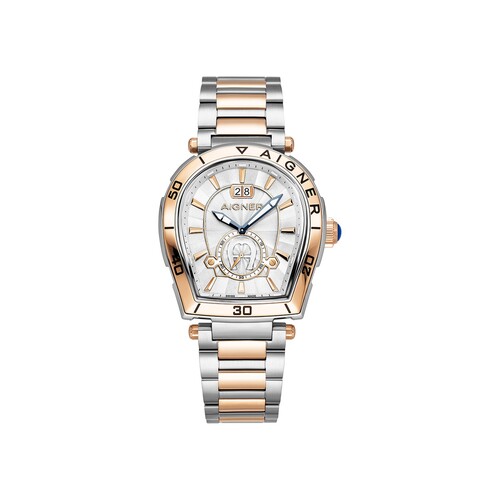 Aigner Herren Uhr Trapani Edelstahl bicolor AGW.262005