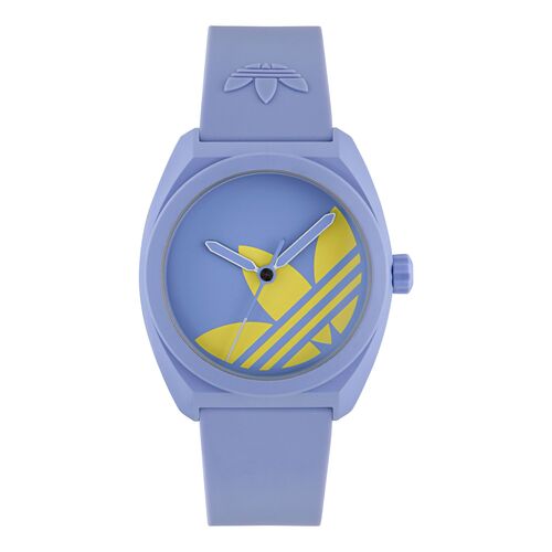 Adidas Unisex Uhr PROJECT THREE Kunststoff lila AOST25543