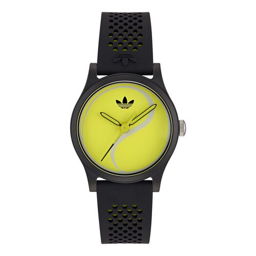 Adidas Unisex Uhr GAME TWO Silikon schwarz AOSY25517