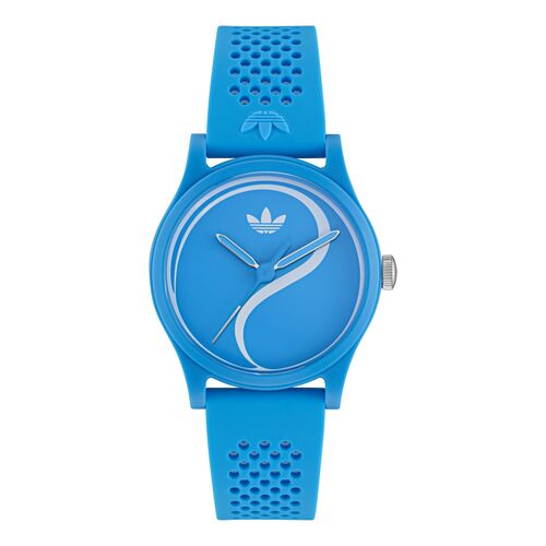Adidas Unisex Uhr GAME TWO Silikon blau AOSY25520
