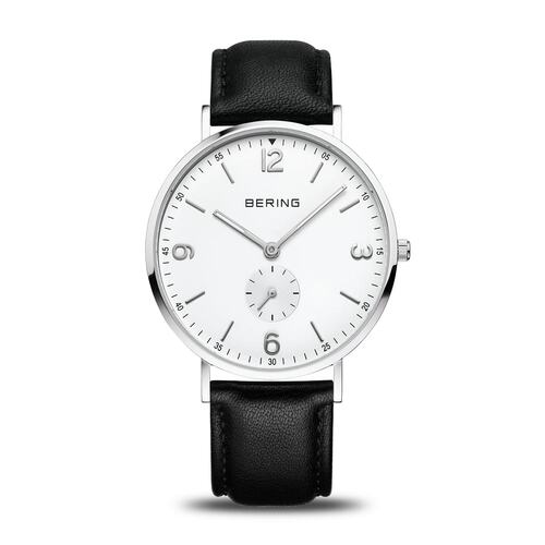 Bering Herren Uhr Armbanduhr Classic Small Second - 14040-404 Leder