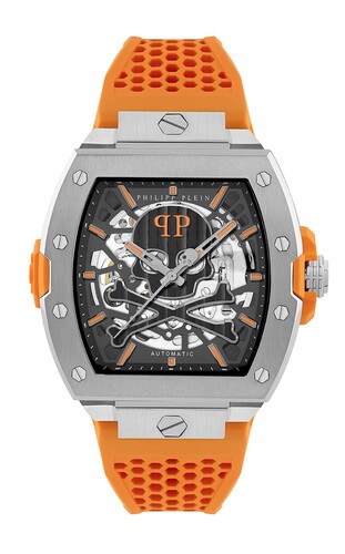 Philipp Plein Herren Uhr Automatik THE SKELETON LIMITED EDITION PWJFA1225 Silikon