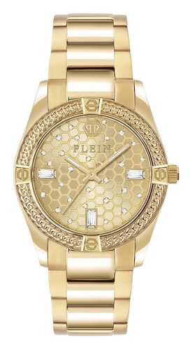 Philipp Plein Damen Uhr Analog Quarz PLEIN ICON CHAIN PW1FA0425 Edelstahl