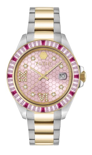 Philipp Plein Damen Uhr Analog Quarz LADY EMPIR PW2FA0325 Edelstahl