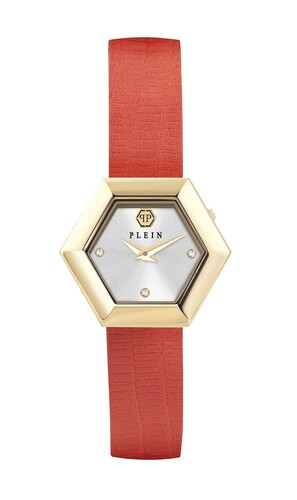 Philipp Plein Damen Uhr Analog Quarz LA JUNGLE DE PLEIN PW6FA0325 Leder 