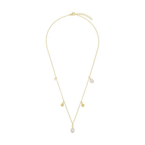 s.Oliver Jewel Damen Kette Halskette Silber 925 gold Perlen 2040597