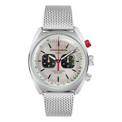 ASTON MARTIN Herren Uhr Chronograph Armbanduhr AML TIMELESS MTTS2F501 Edelstahl