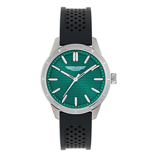 ASTON MARTIN Herren Uhr Armbanduhr Analog Quarz AML ICON MTIH1F503 Silikon