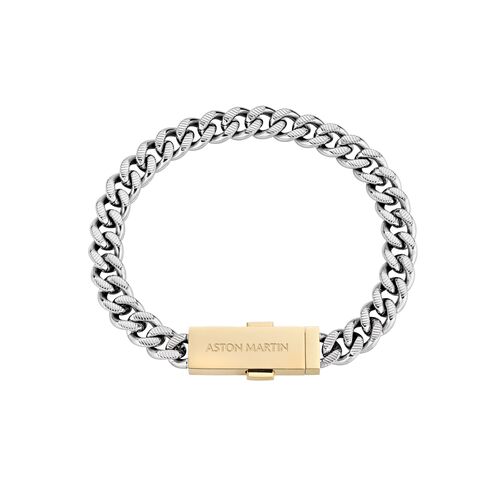 ASTON MARTIN Herren Armband Armkette Edelstahl bicolor AML ICON MJIUF5BL4