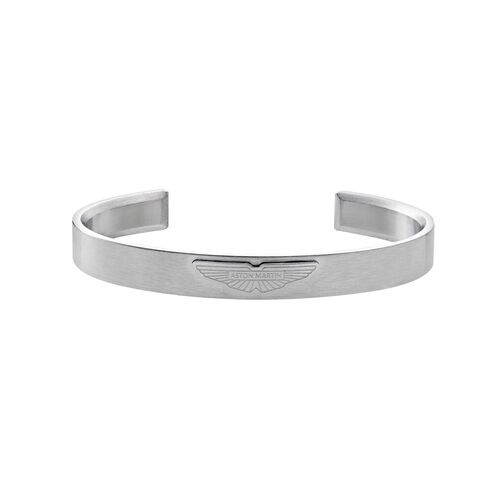 ASTON MARTIN Herren Armband Armreif Edelstahl silber AML ICON MJIBF5BL3