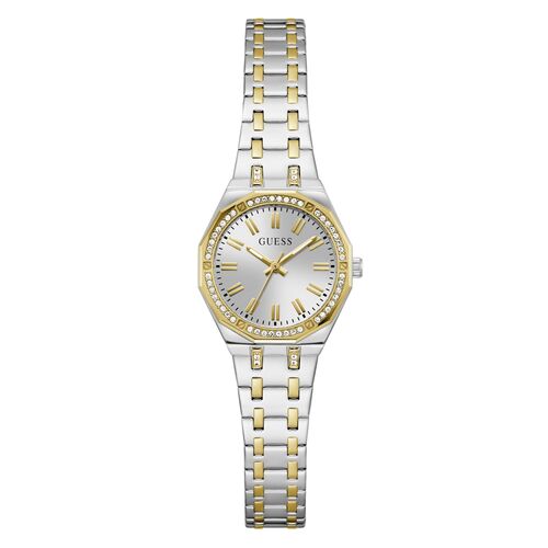 Guess Damen Uhr Armbanduhr PIXIE GW0931L3 Edelstahl bicolor
