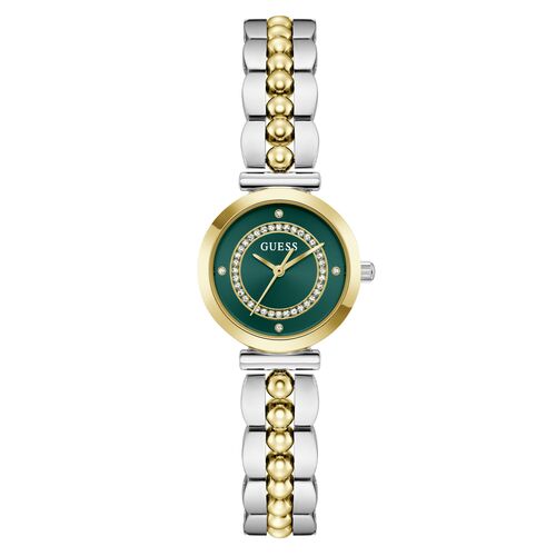 Guess Damen Uhr Armbanduhr LEENA GW0994L3 Edelstahl bicolor