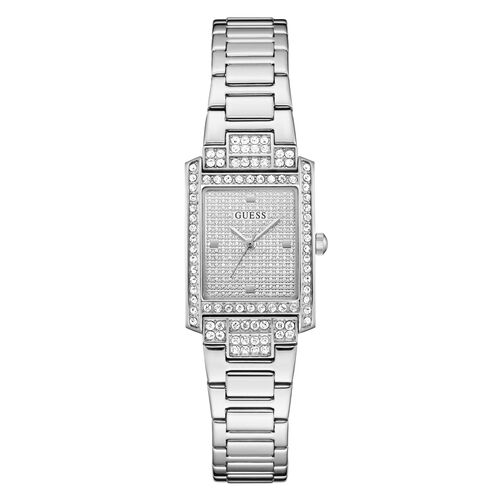Guess Damen Uhr Armbanduhr BONNET GW0995L1 Edelstahl silber