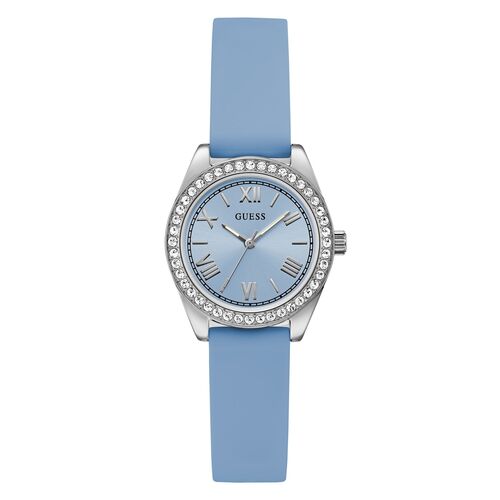 Guess Damen Uhr Armbanduhr MINI LUNA GW1000L1 Silikon