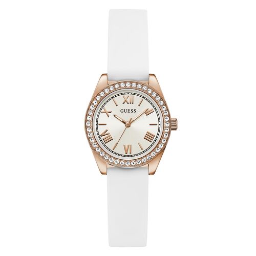 Guess Damen Uhr Armbanduhr MINI LUNA GW1000L3 Silikon