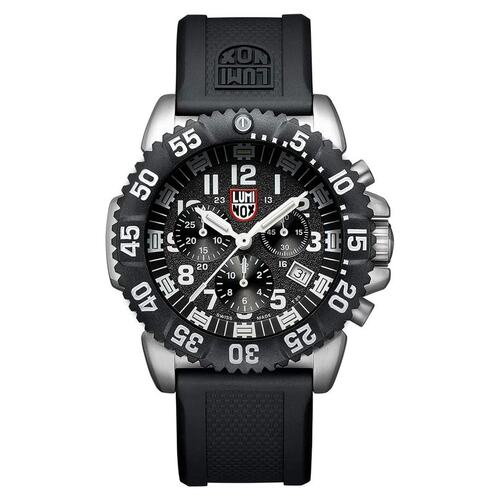 Luminox Herren Uhr Armbanduhr Giant Navy Seal Colormark Chronograph XS.3181.F