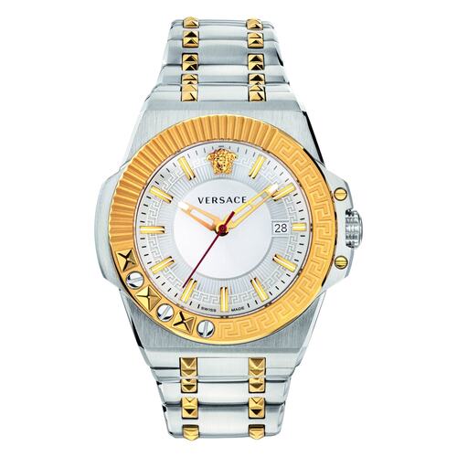 Versace Herren Uhr Armbanduhr Chain Reaction VEDY00519 Edelstahl