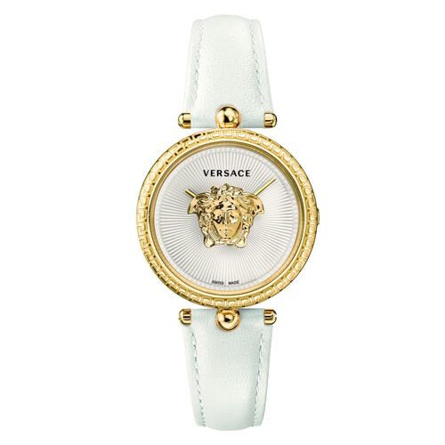Versace Damen Uhr Armbanduhr PALAZZO VECQ02925 Leder