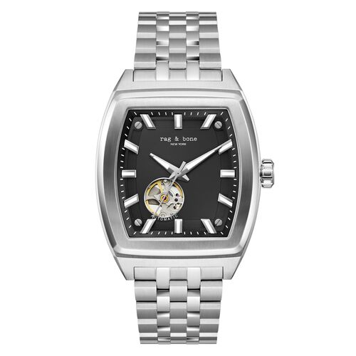 rag & bone Herren Analog Uhr Armbanduhr Mercer Automatic RBG250043 Edelstahl